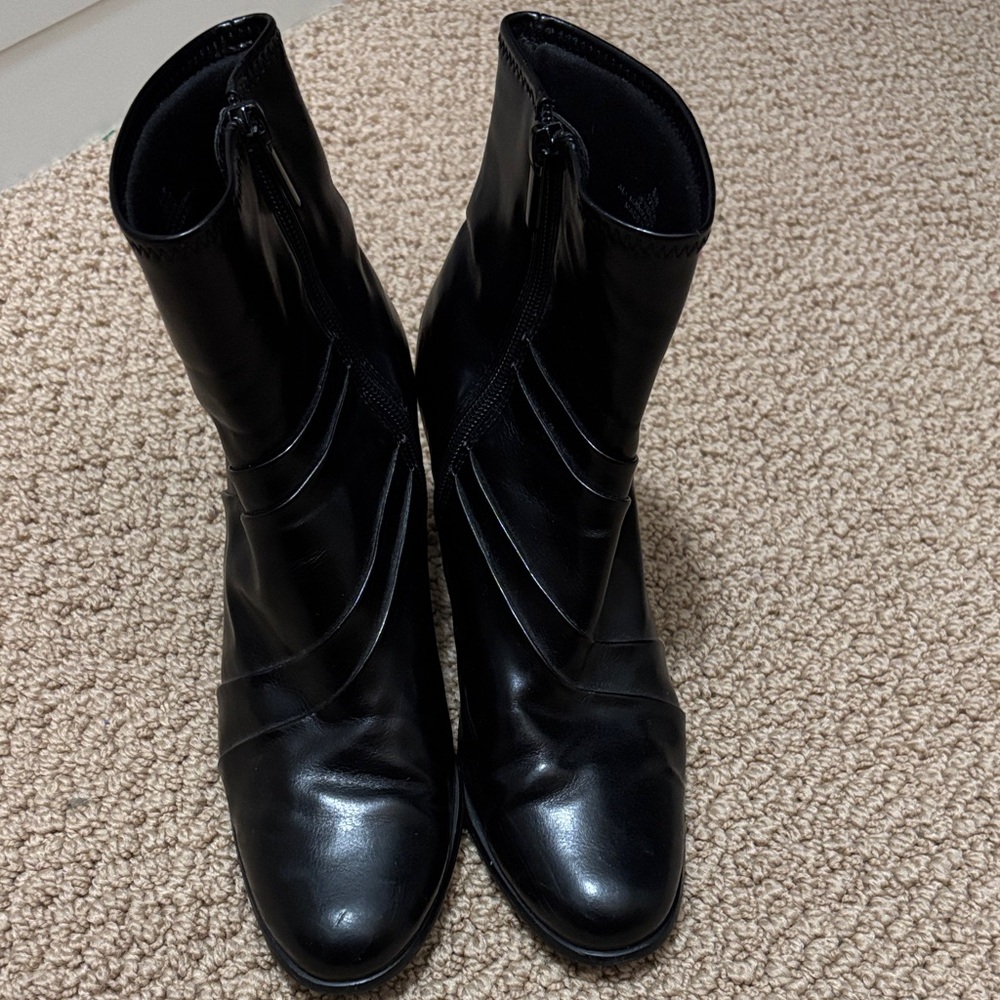 Impo Sleek Black Ankle Booties